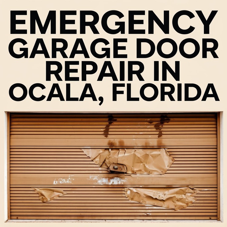 emergency garage door replacement in Ocala